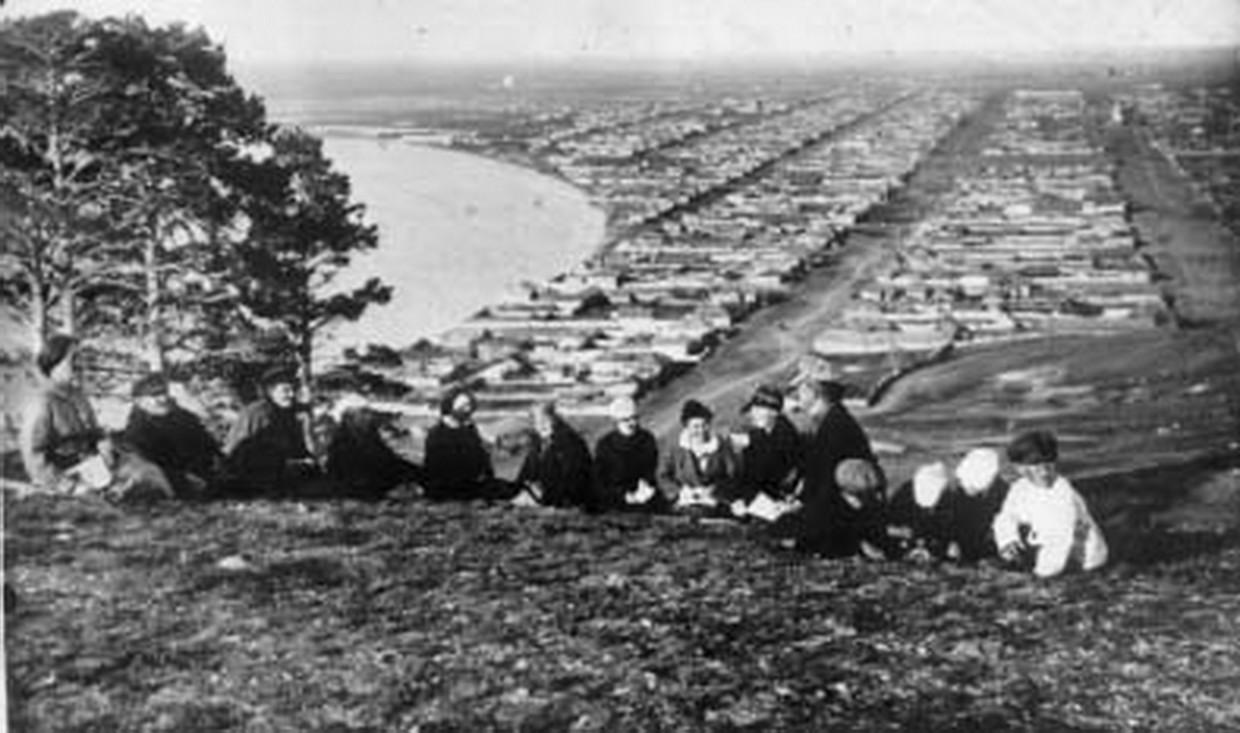 Фото: Краеведческий музей Кокшетау. Вид с сопки 1926