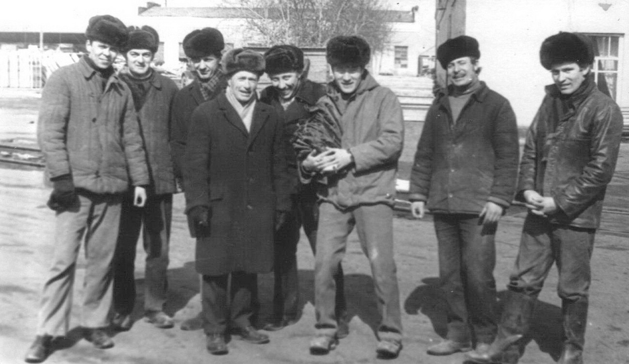 КПСЗ ТехОтдел 1980-е. Орлов Юрий., Здор Яков Михайлович,н,н,н, Глухов Александр, н,н