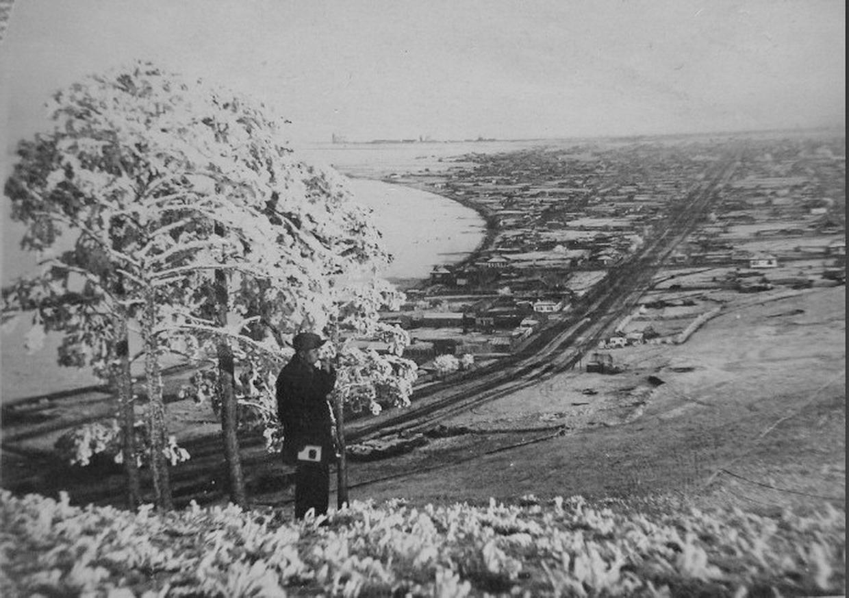 Кокчетав. Вид с сопки. 1936. Фото из коллекции Елены Гусевой(Сосновцевой). Предоставлены Николаем Редченко