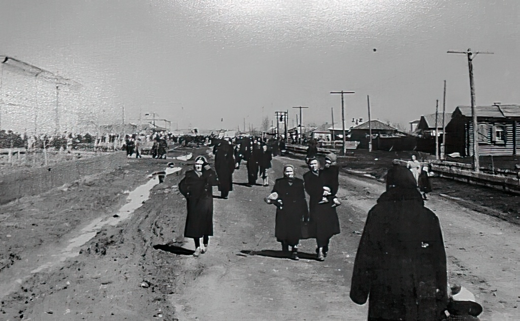 1950-е ул Базарная Горького Назарбаева