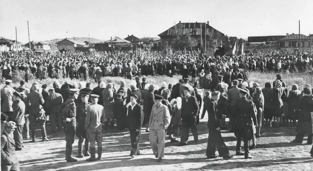 1950 год открытие бюста вв куйбышеву в кокчетаве